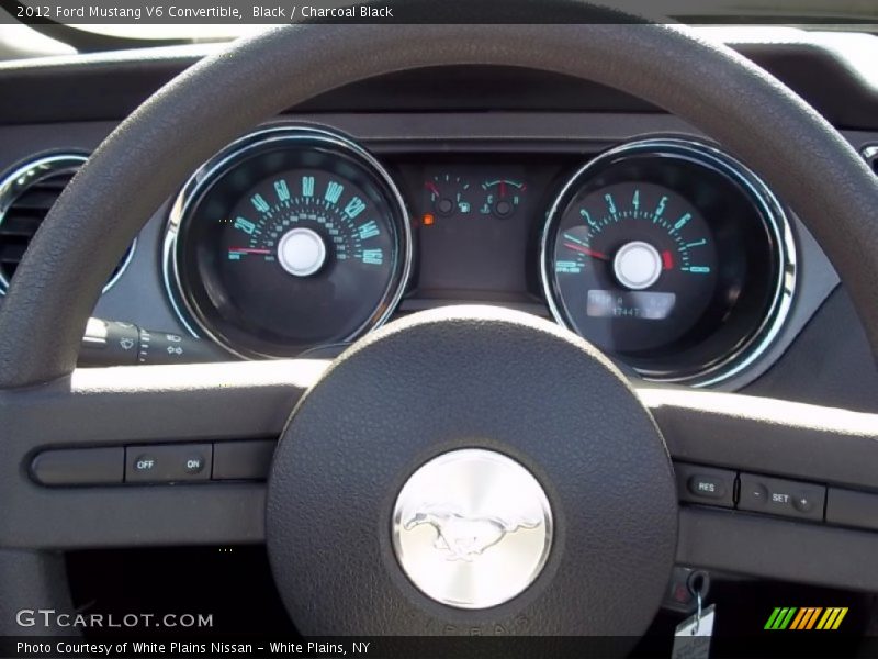 Black / Charcoal Black 2012 Ford Mustang V6 Convertible
