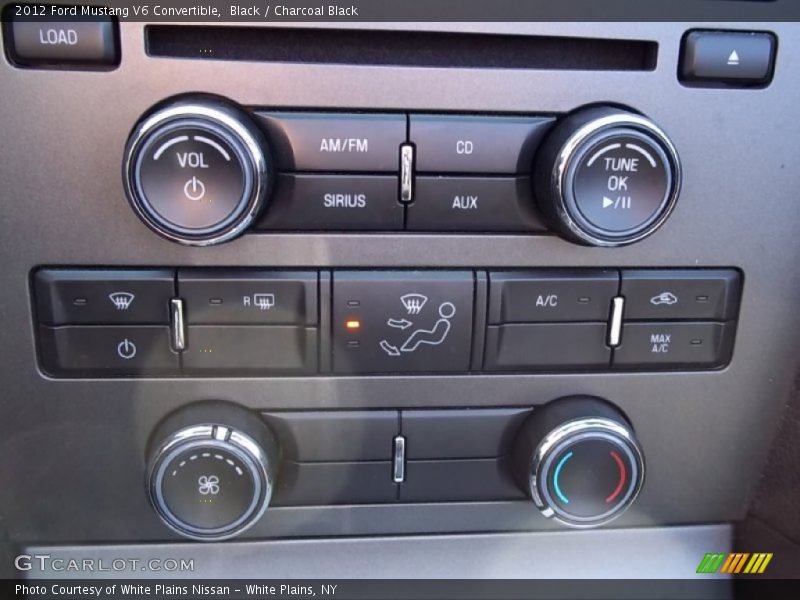 Black / Charcoal Black 2012 Ford Mustang V6 Convertible
