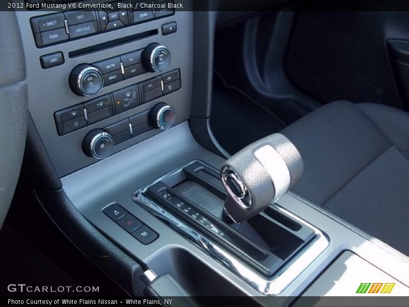 Black / Charcoal Black 2012 Ford Mustang V6 Convertible