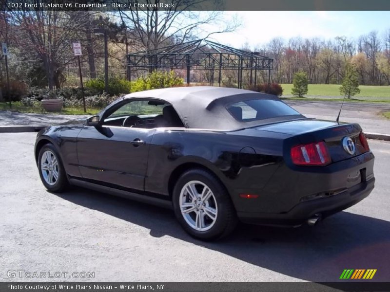 Black / Charcoal Black 2012 Ford Mustang V6 Convertible