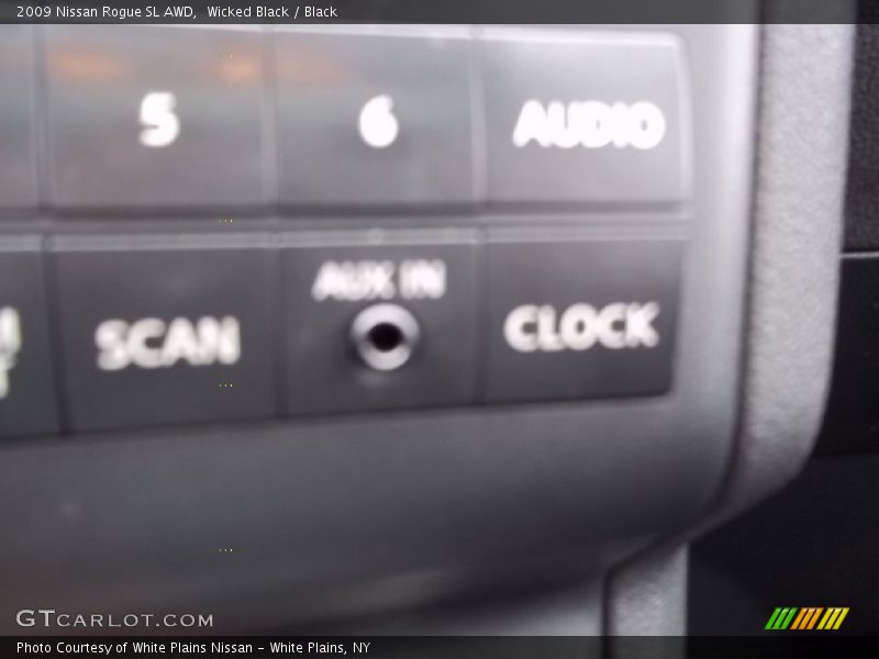 Wicked Black / Black 2009 Nissan Rogue SL AWD