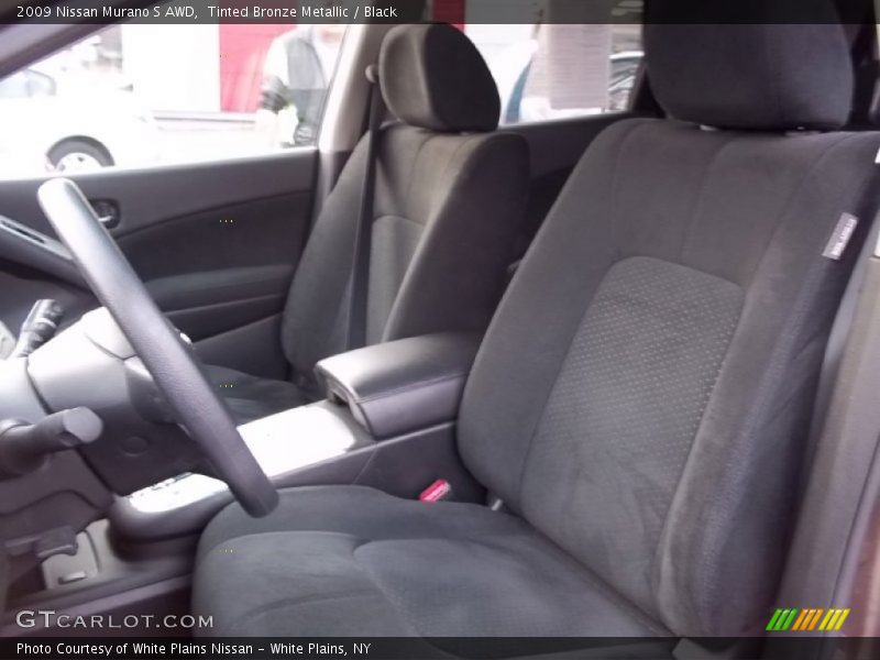 Tinted Bronze Metallic / Black 2009 Nissan Murano S AWD
