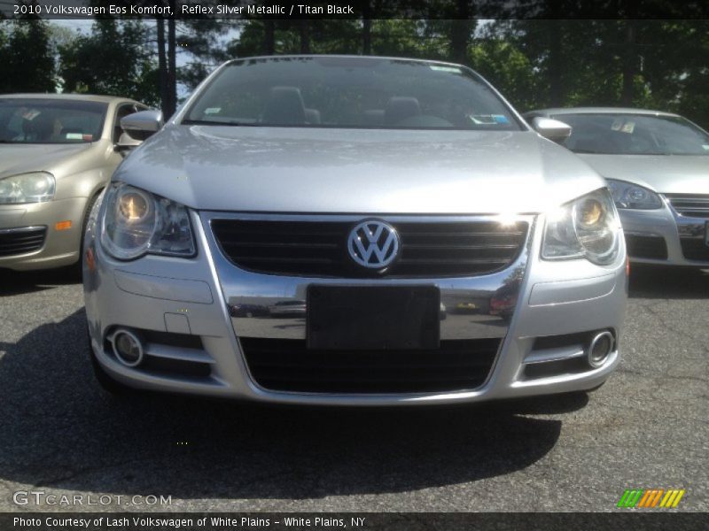 Reflex Silver Metallic / Titan Black 2010 Volkswagen Eos Komfort