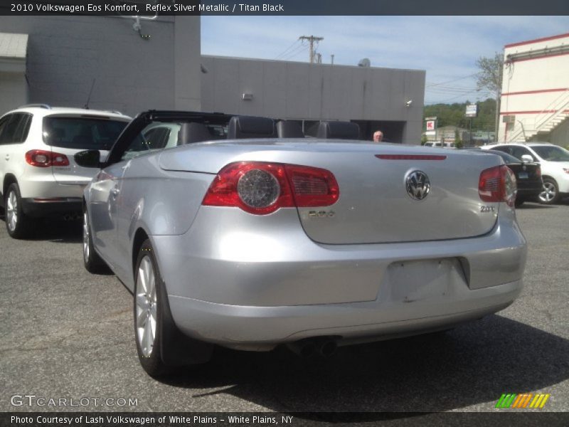 Reflex Silver Metallic / Titan Black 2010 Volkswagen Eos Komfort