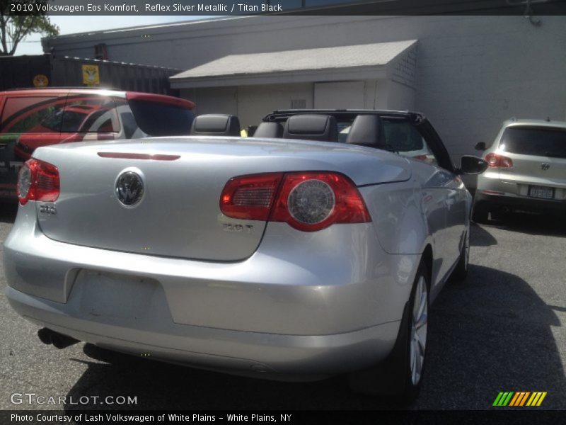 Reflex Silver Metallic / Titan Black 2010 Volkswagen Eos Komfort