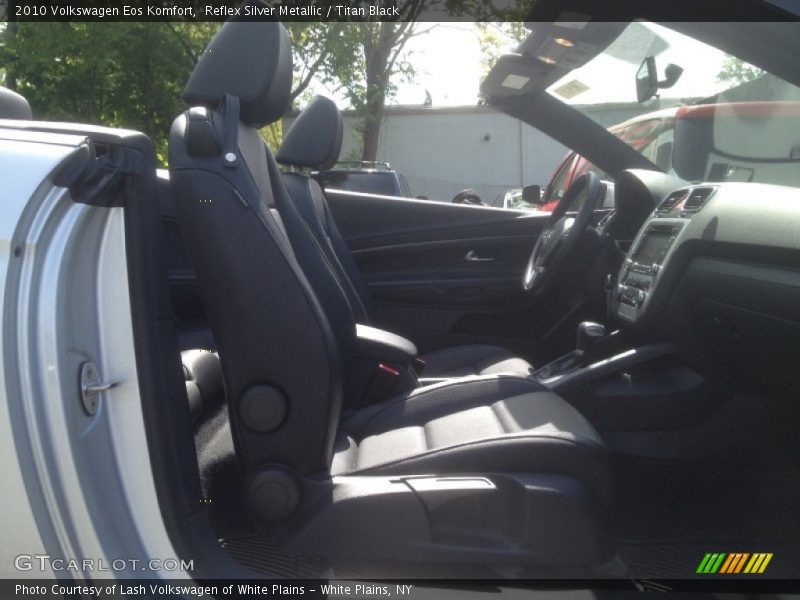 Reflex Silver Metallic / Titan Black 2010 Volkswagen Eos Komfort