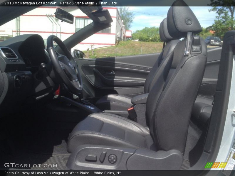 Reflex Silver Metallic / Titan Black 2010 Volkswagen Eos Komfort