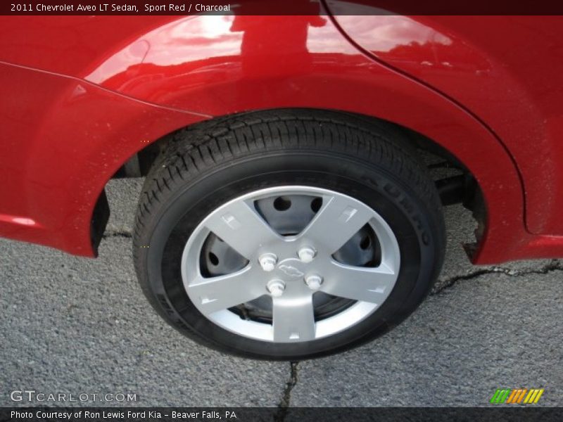 Sport Red / Charcoal 2011 Chevrolet Aveo LT Sedan