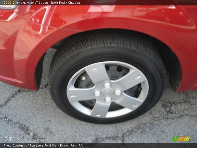 Sport Red / Charcoal 2011 Chevrolet Aveo LT Sedan