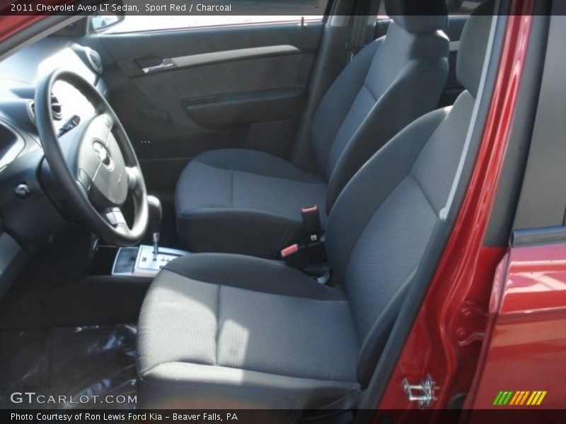 Sport Red / Charcoal 2011 Chevrolet Aveo LT Sedan