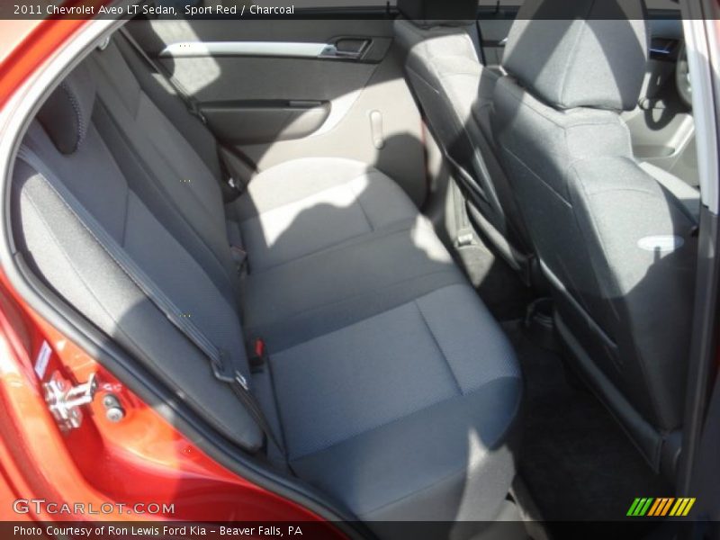 Sport Red / Charcoal 2011 Chevrolet Aveo LT Sedan