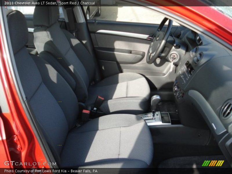 Sport Red / Charcoal 2011 Chevrolet Aveo LT Sedan