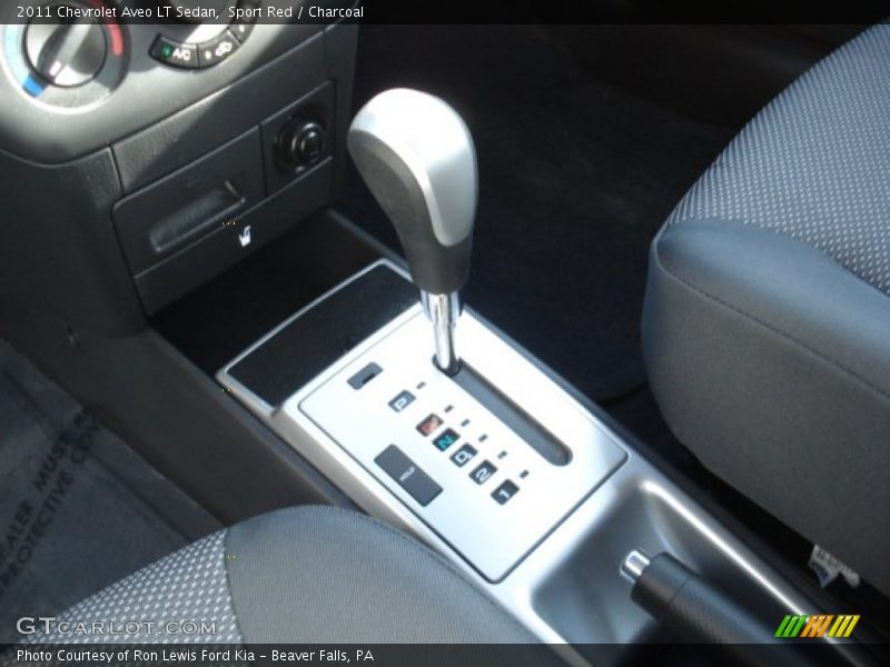 Sport Red / Charcoal 2011 Chevrolet Aveo LT Sedan