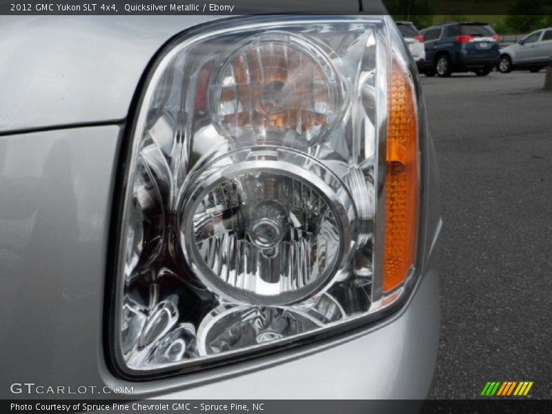 Quicksilver Metallic / Ebony 2012 GMC Yukon SLT 4x4