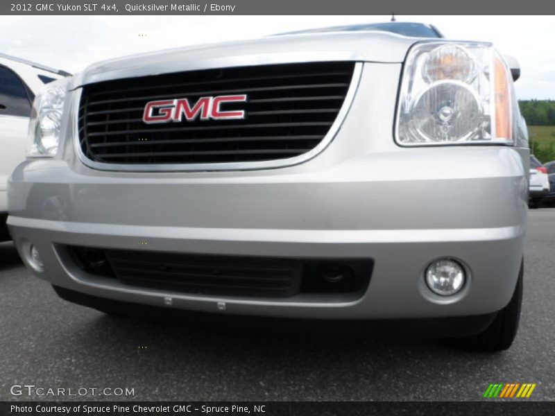 Quicksilver Metallic / Ebony 2012 GMC Yukon SLT 4x4