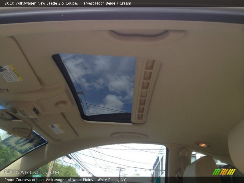 Harvest Moon Beige / Cream 2010 Volkswagen New Beetle 2.5 Coupe