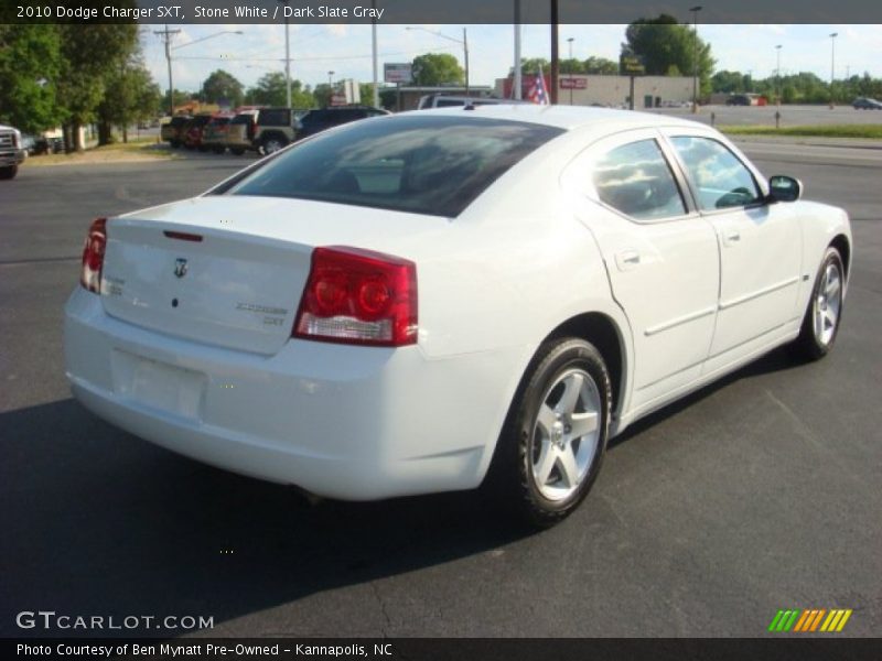 Stone White / Dark Slate Gray 2010 Dodge Charger SXT