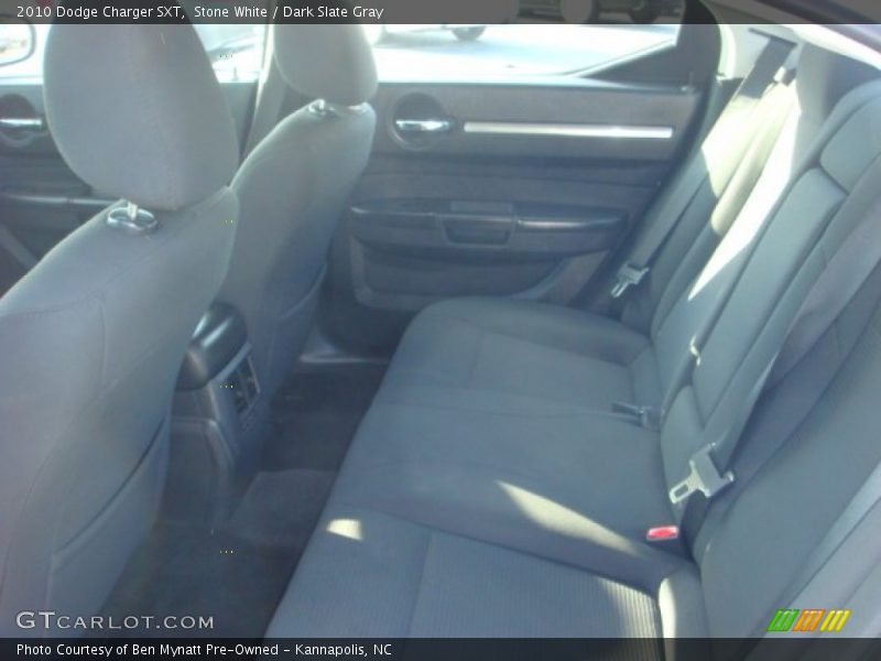 Stone White / Dark Slate Gray 2010 Dodge Charger SXT