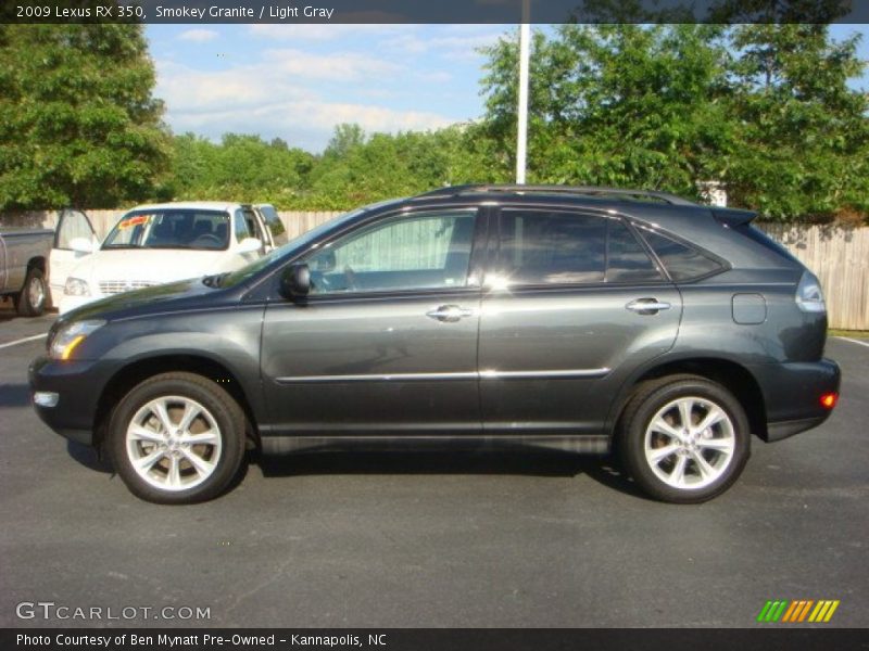 Smokey Granite / Light Gray 2009 Lexus RX 350