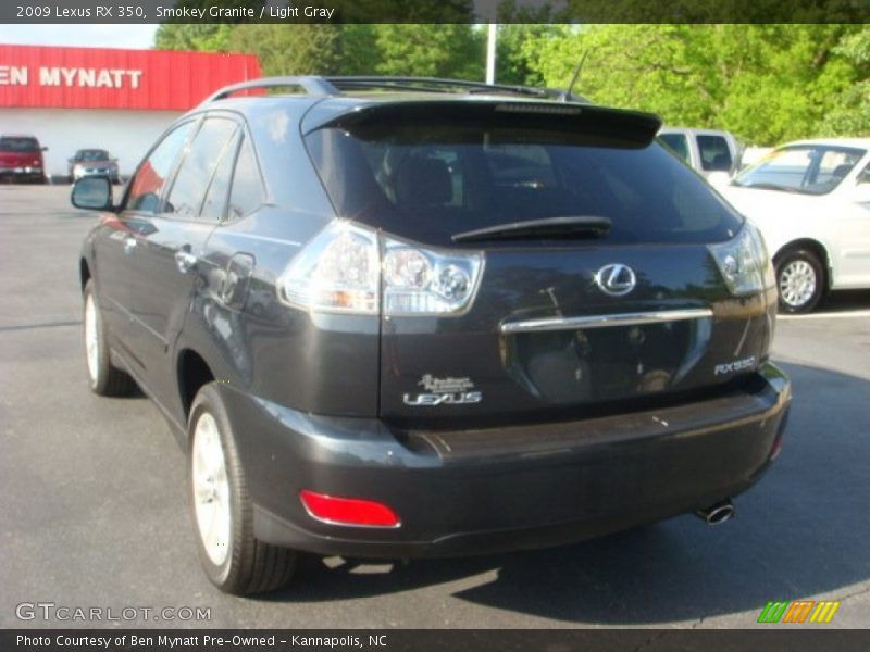 Smokey Granite / Light Gray 2009 Lexus RX 350