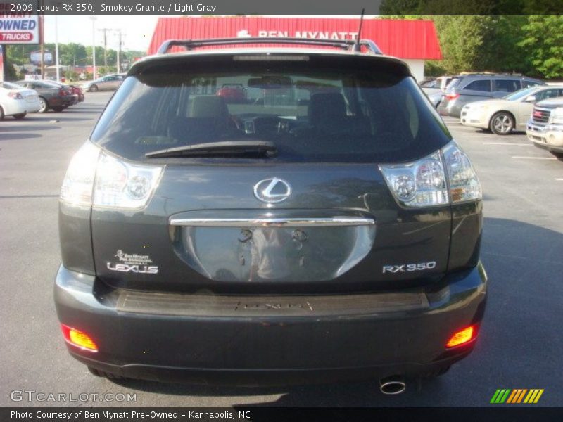 Smokey Granite / Light Gray 2009 Lexus RX 350