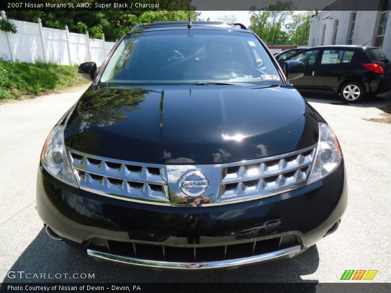 Super Black / Charcoal 2007 Nissan Murano SL AWD