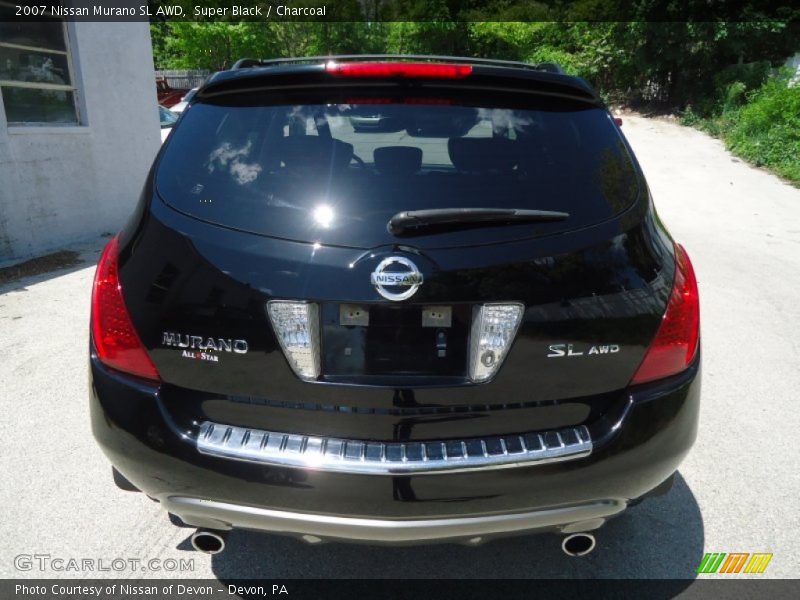 Super Black / Charcoal 2007 Nissan Murano SL AWD