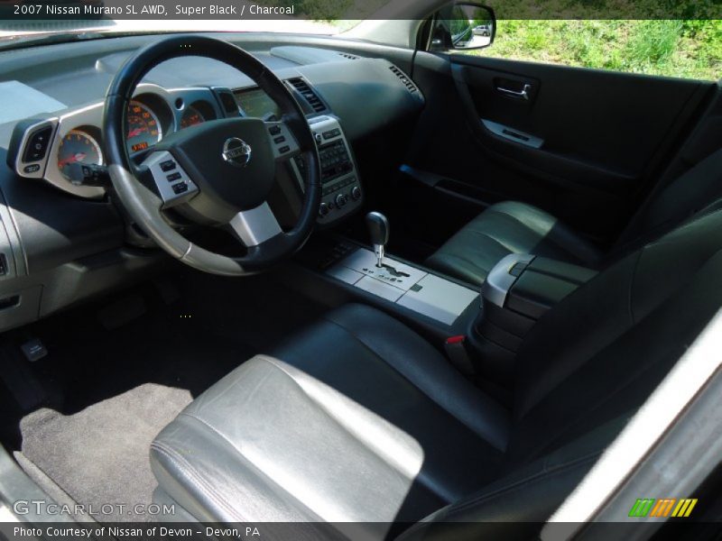 Super Black / Charcoal 2007 Nissan Murano SL AWD