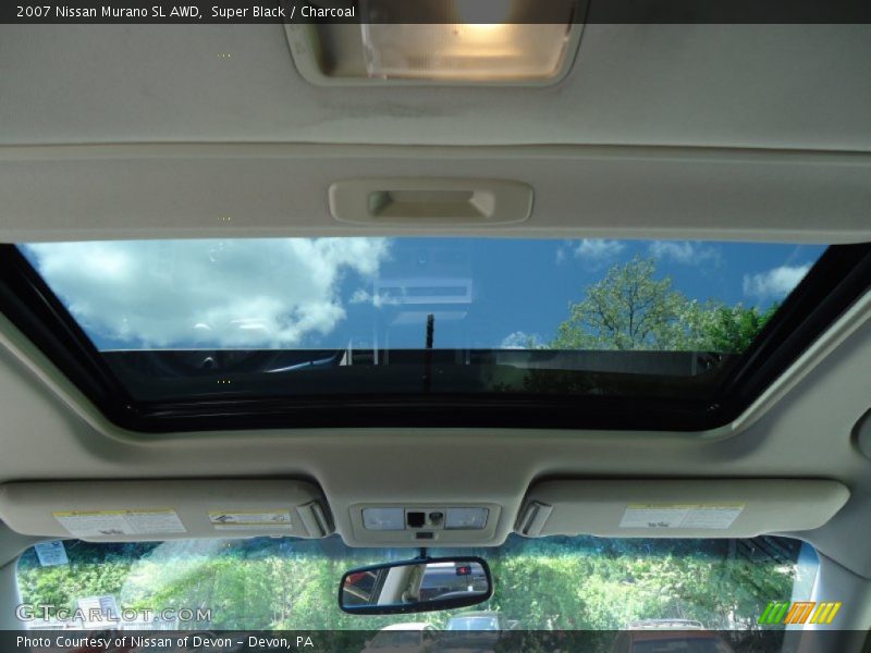 Super Black / Charcoal 2007 Nissan Murano SL AWD