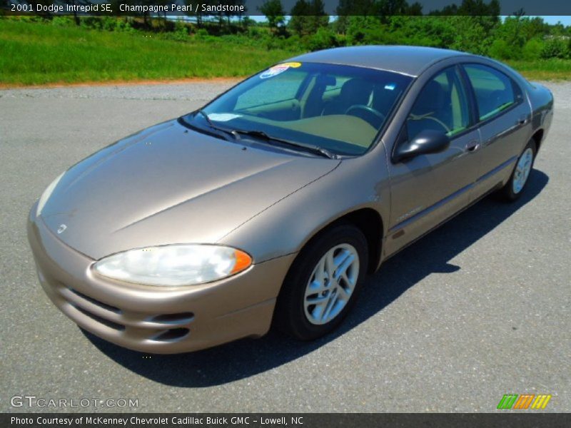 Champagne Pearl / Sandstone 2001 Dodge Intrepid SE