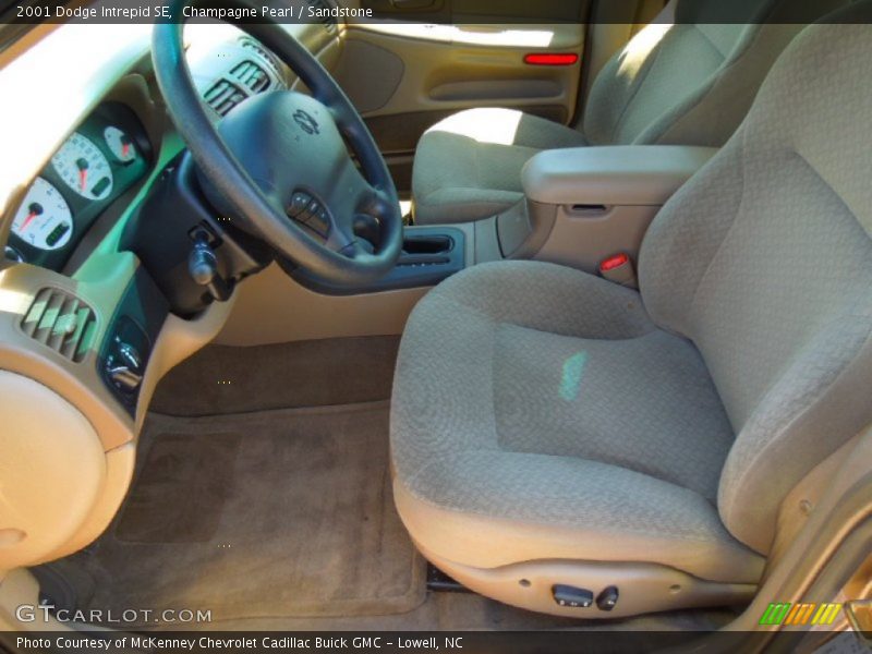 Champagne Pearl / Sandstone 2001 Dodge Intrepid SE