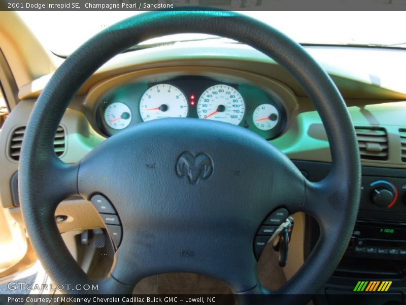 Champagne Pearl / Sandstone 2001 Dodge Intrepid SE