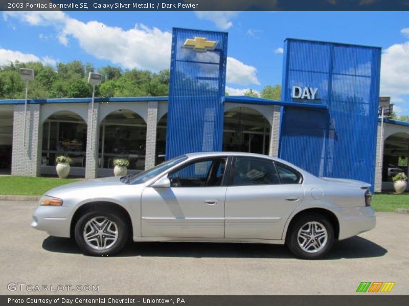 Galaxy Silver Metallic / Dark Pewter 2003 Pontiac Bonneville SE