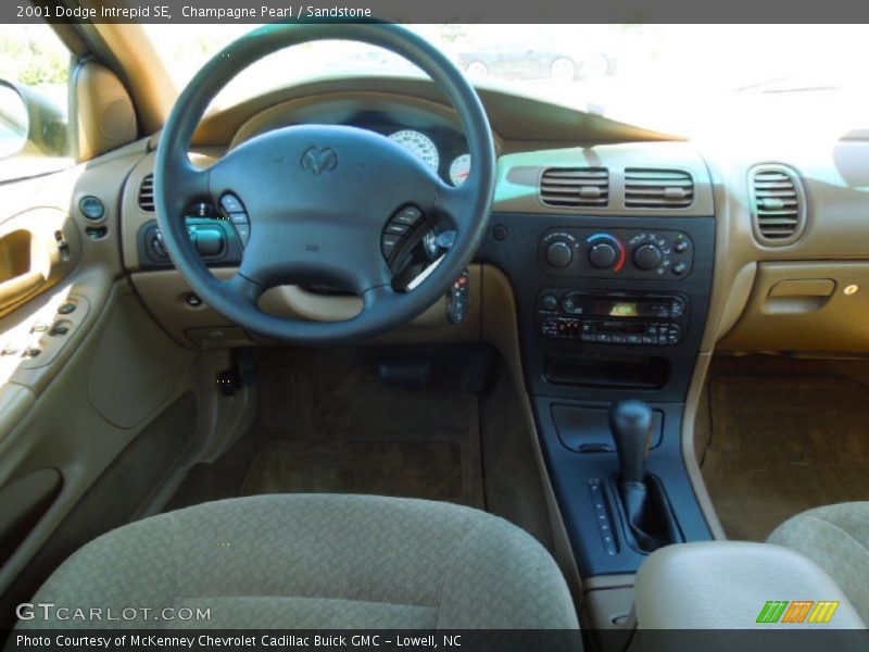 Champagne Pearl / Sandstone 2001 Dodge Intrepid SE
