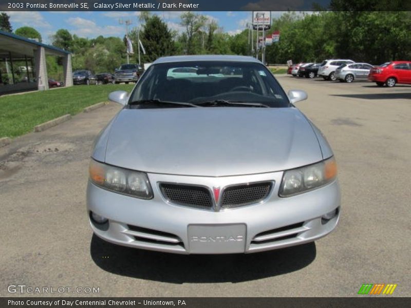 Galaxy Silver Metallic / Dark Pewter 2003 Pontiac Bonneville SE