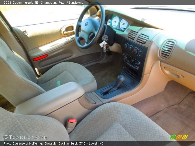 Champagne Pearl / Sandstone 2001 Dodge Intrepid SE