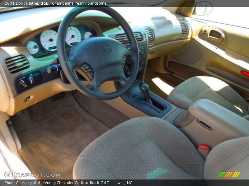 Champagne Pearl / Sandstone 2001 Dodge Intrepid SE