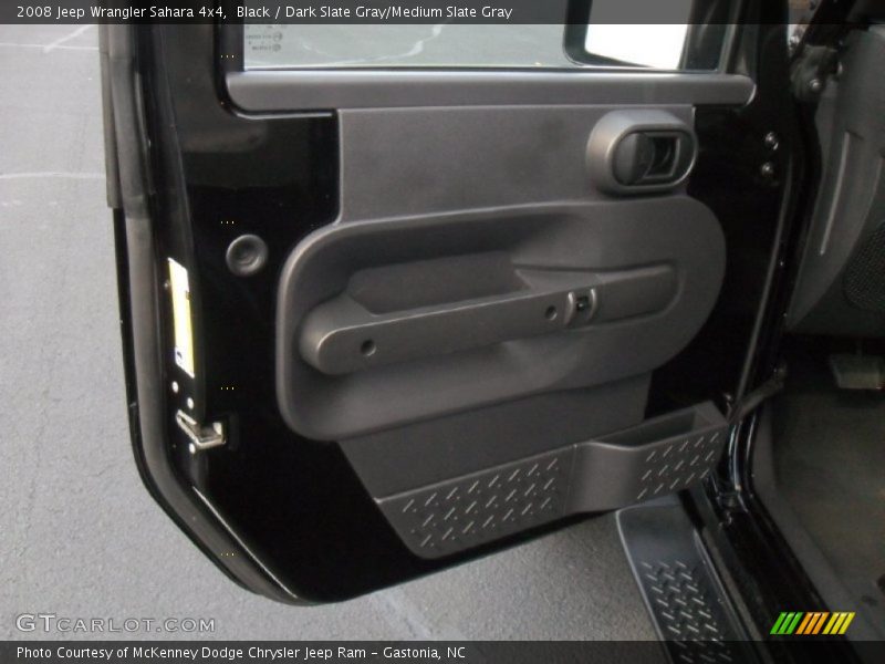 Black / Dark Slate Gray/Medium Slate Gray 2008 Jeep Wrangler Sahara 4x4
