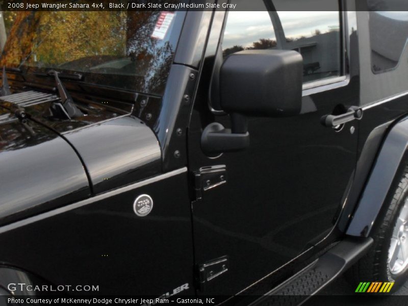 Black / Dark Slate Gray/Medium Slate Gray 2008 Jeep Wrangler Sahara 4x4