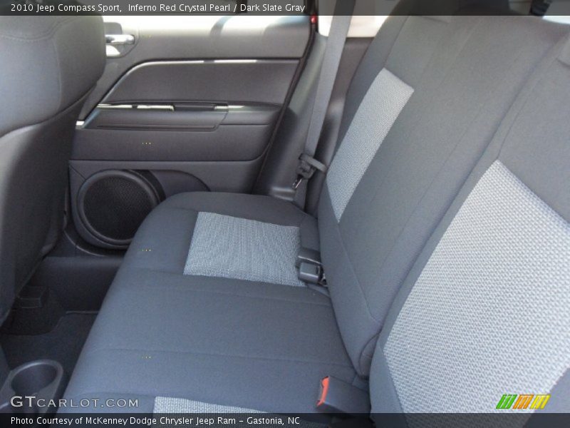 Inferno Red Crystal Pearl / Dark Slate Gray 2010 Jeep Compass Sport