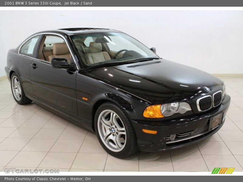 Jet Black / Sand 2001 BMW 3 Series 330i Coupe