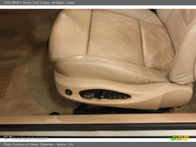 Jet Black / Sand 2001 BMW 3 Series 330i Coupe