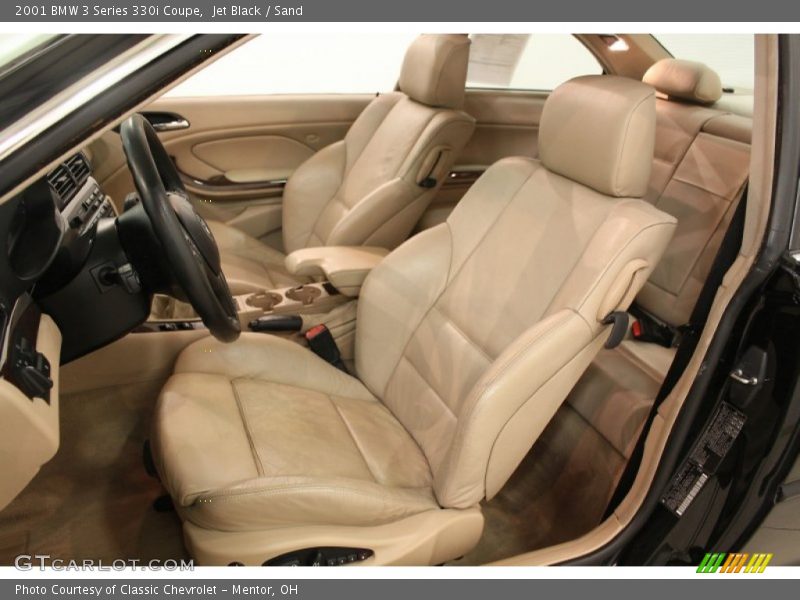 Jet Black / Sand 2001 BMW 3 Series 330i Coupe