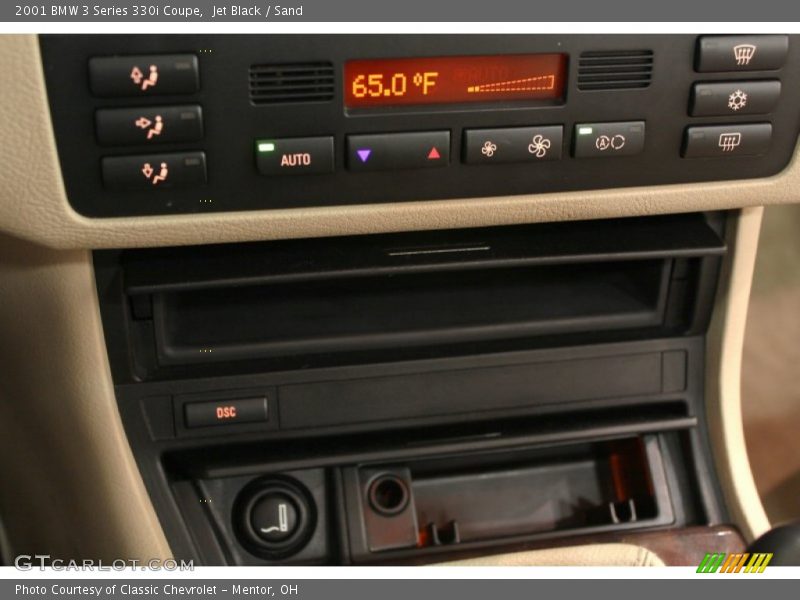 Jet Black / Sand 2001 BMW 3 Series 330i Coupe