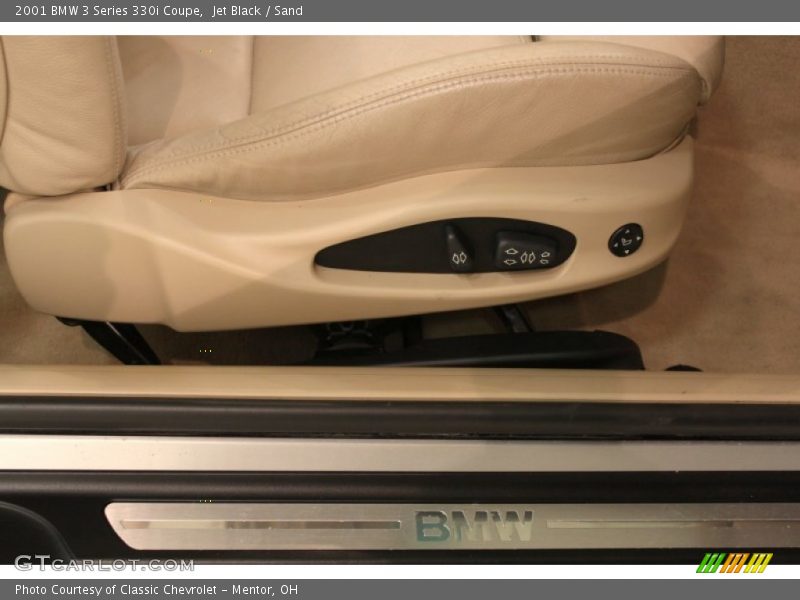 Jet Black / Sand 2001 BMW 3 Series 330i Coupe