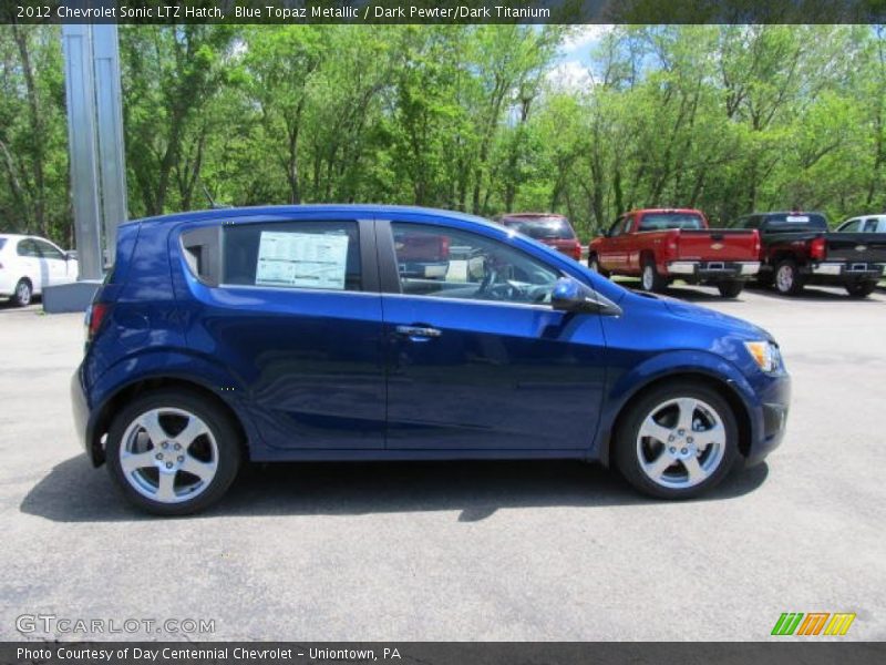 2012 Sonic LTZ Hatch Blue Topaz Metallic