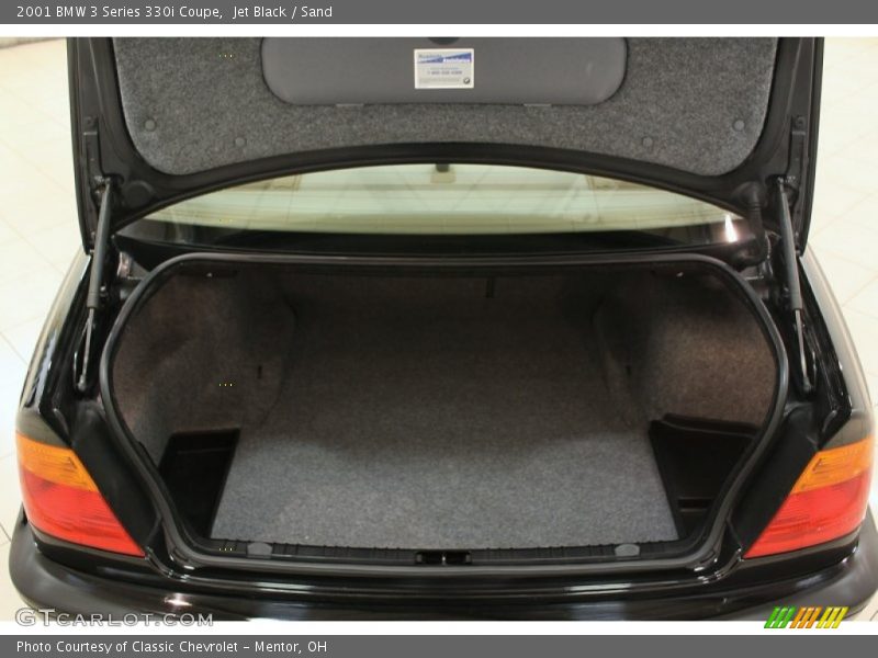 Jet Black / Sand 2001 BMW 3 Series 330i Coupe