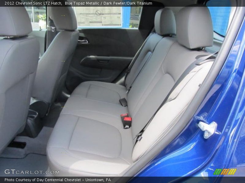 Blue Topaz Metallic / Dark Pewter/Dark Titanium 2012 Chevrolet Sonic LTZ Hatch