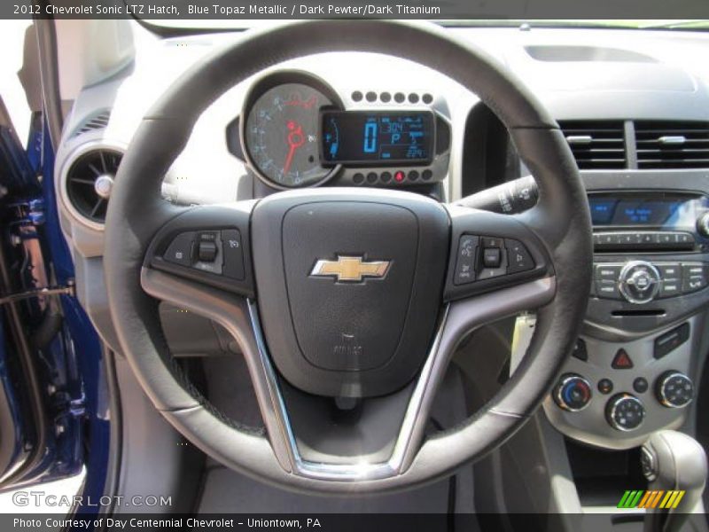  2012 Sonic LTZ Hatch Steering Wheel