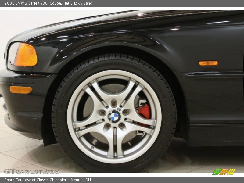 Jet Black / Sand 2001 BMW 3 Series 330i Coupe